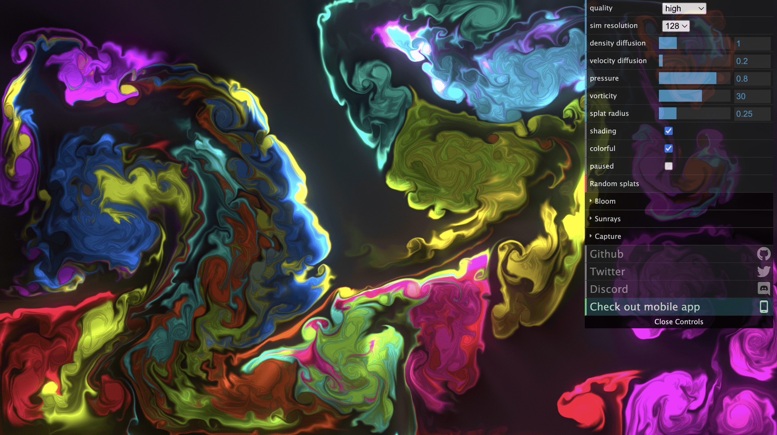 Fluid Simulation preview